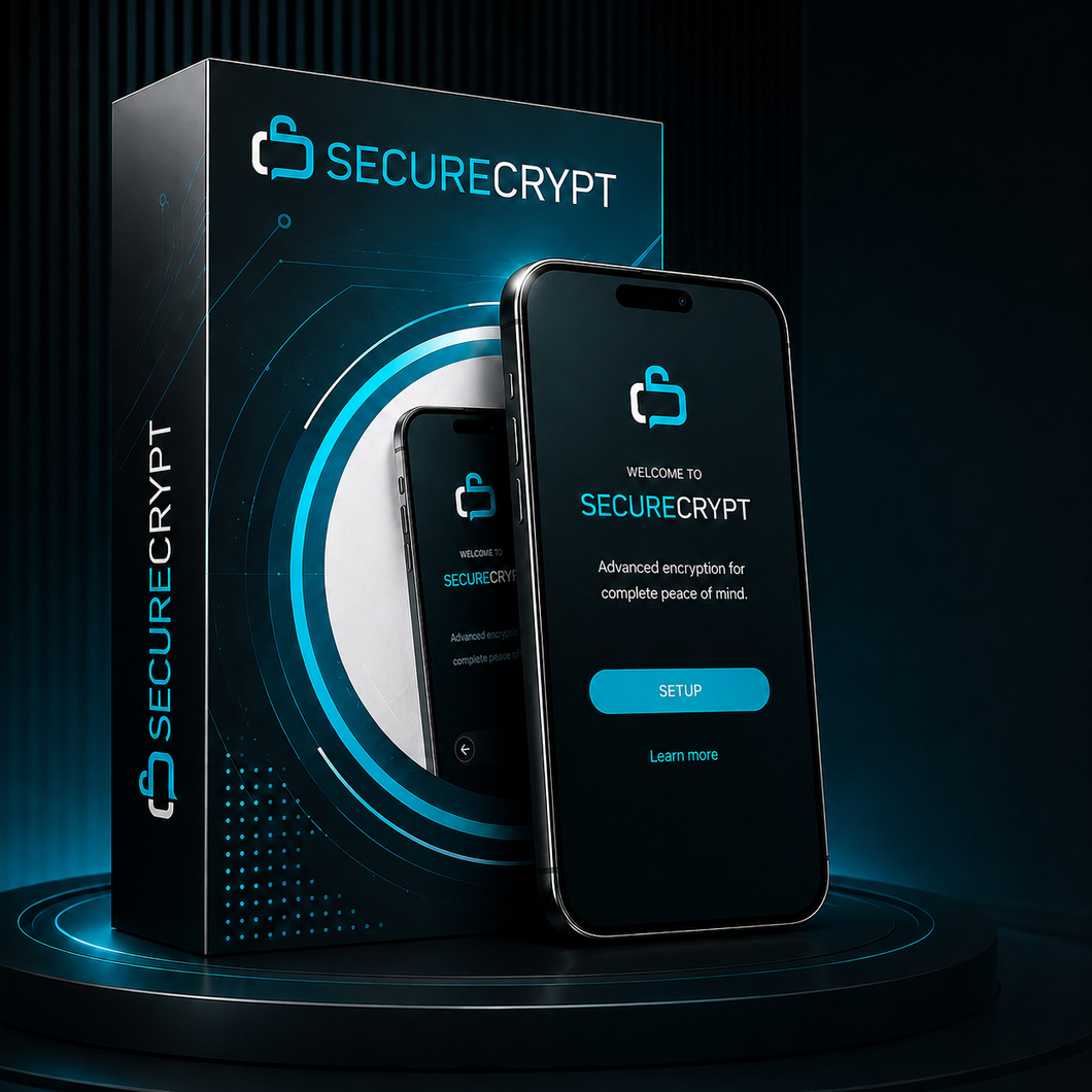 Securecrypt Logo Secure Device License + Global eSIM (Android / iOS) – SecureCrypt